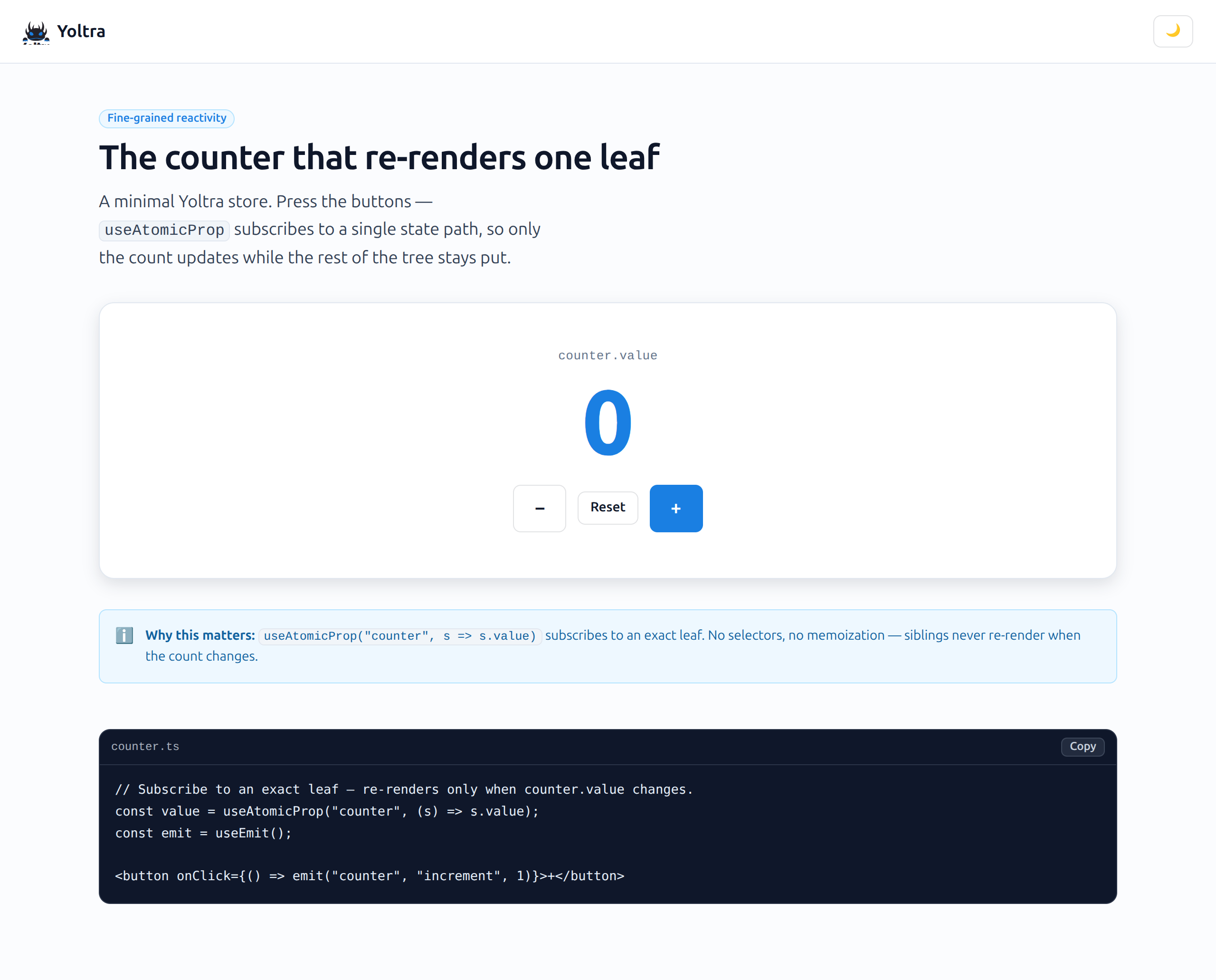 React Counter